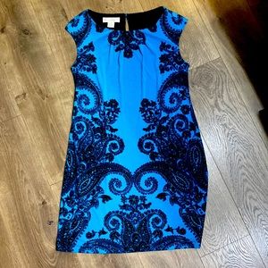 Studio by London Times teal/black dress